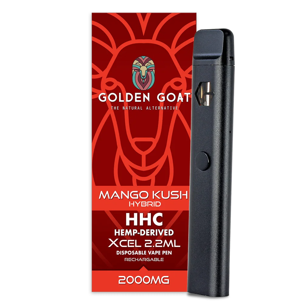 HHC Vape Device, 2000mg, Rechargeable/Disposable – Mango Kush