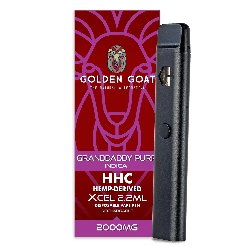 HHC Vape Device, 2000mg, Rechargeable/Disposable – Grand Daddy Purp