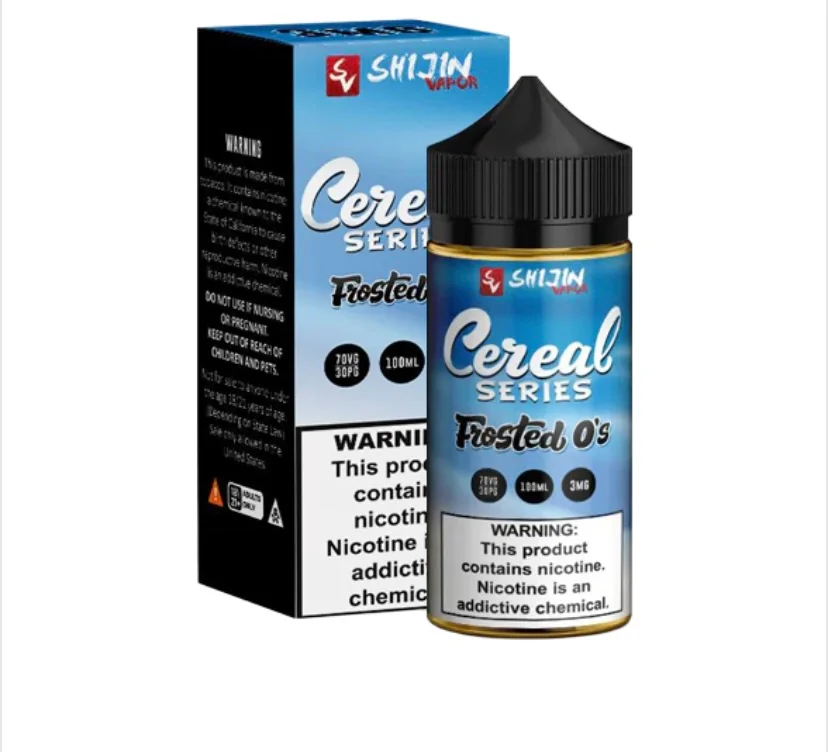 Frosted O's by Tasty O's 100ml(HONEY GRAIN OATS POWDERED SUGAR)