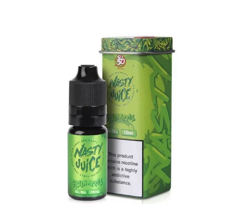 Nasty Juice 10ml E-Liquid - Green Ape - Green Apple 50/50