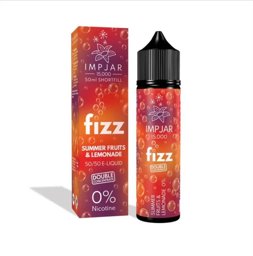 IMP Jar 50ml Fizzy - Summer Fruits & Lemonade 50/50 Shortfill