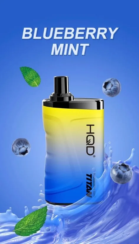 HQD TITAN BLUEBERRY MINT 7000 PUFFS